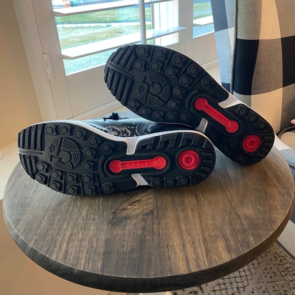 Adidas ZX Flux Torsion snakeskin print, women's  size 8 1/2 - Picture 4 of 6